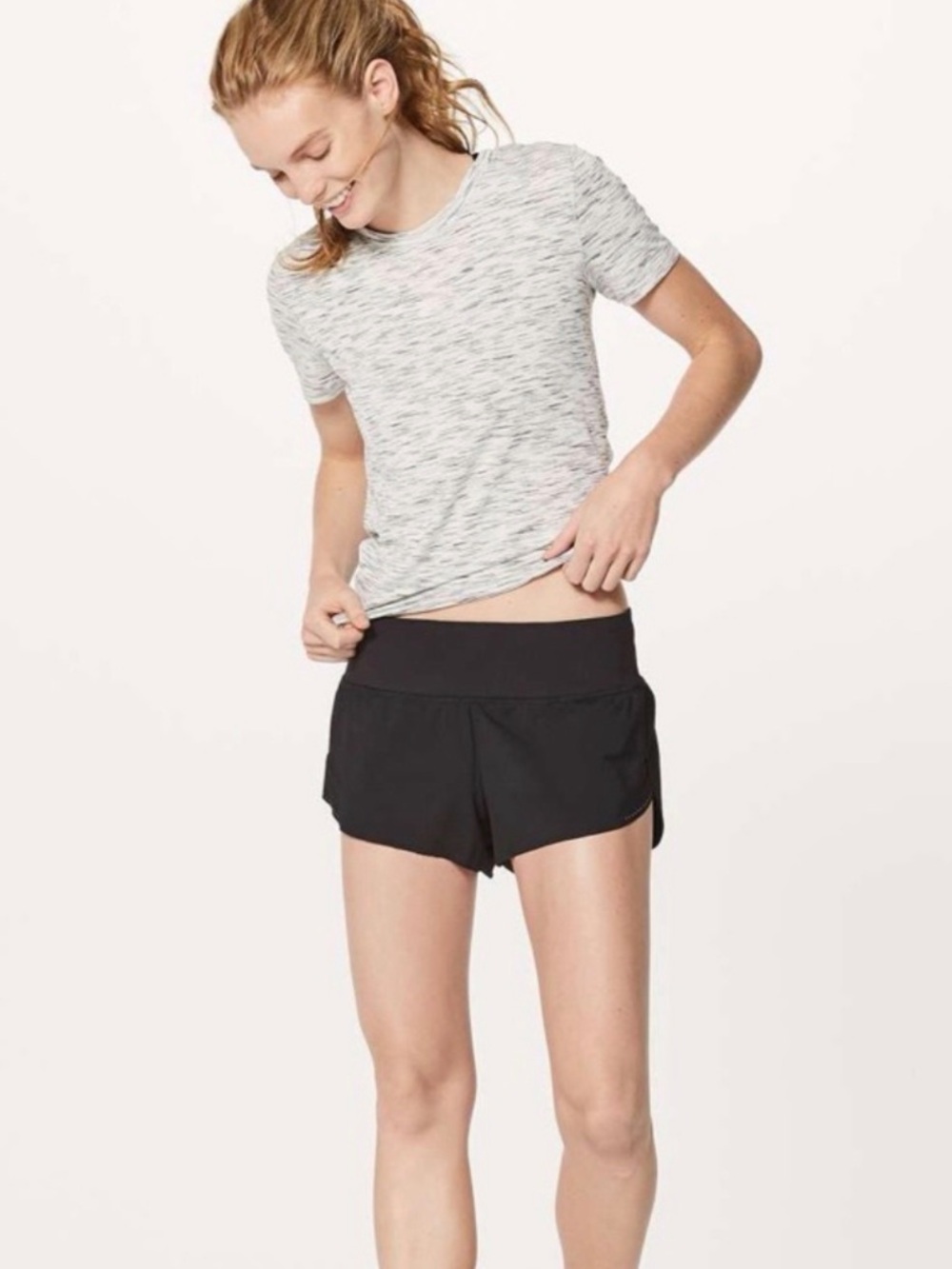 Lululemon Black Running Shorts